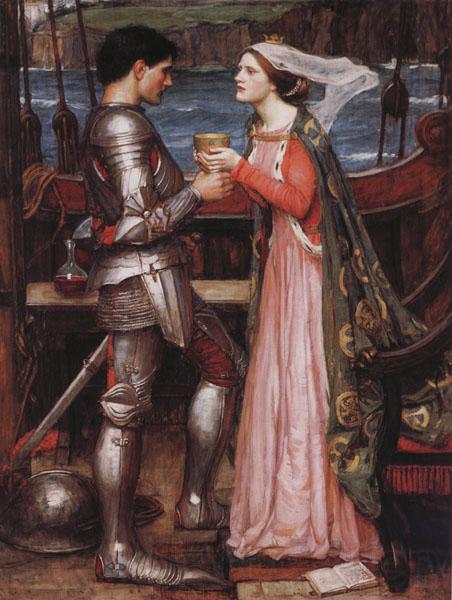 John William Waterhouse Tristram and Isolde